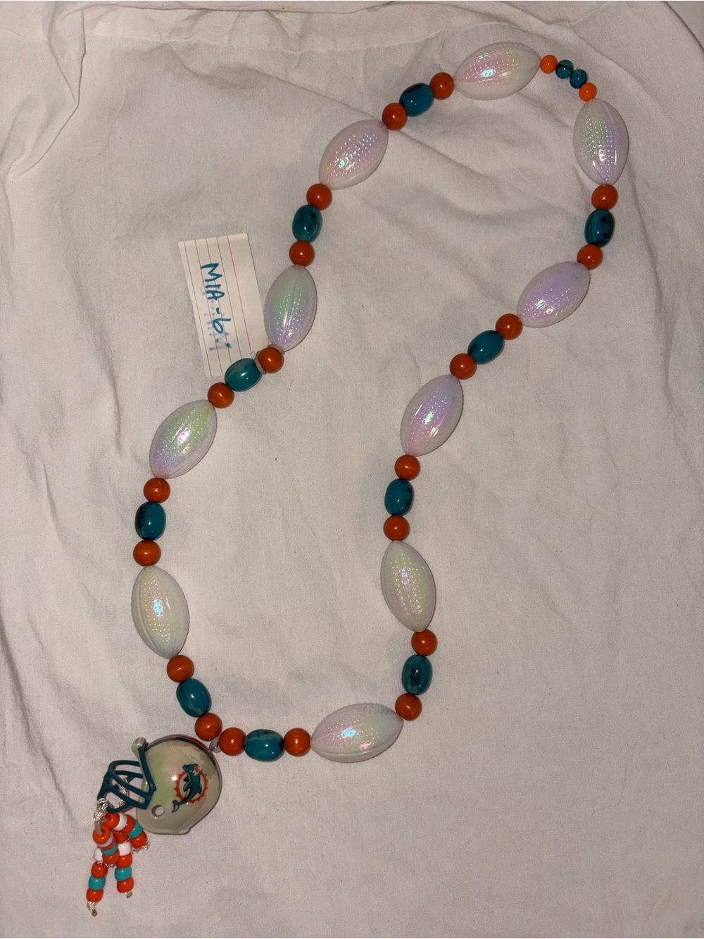 Miami Dolphins - Custom Necklace
